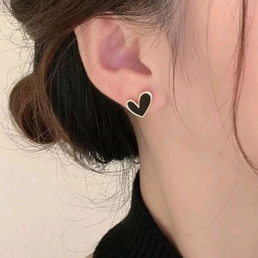 Stainless Steel heart earrings